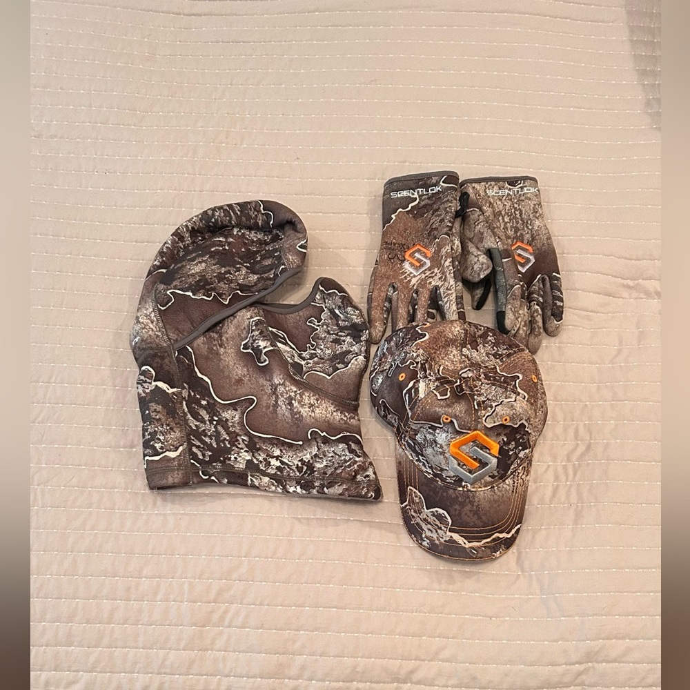 Scentlok Assessories (face mask, hat and gloves)